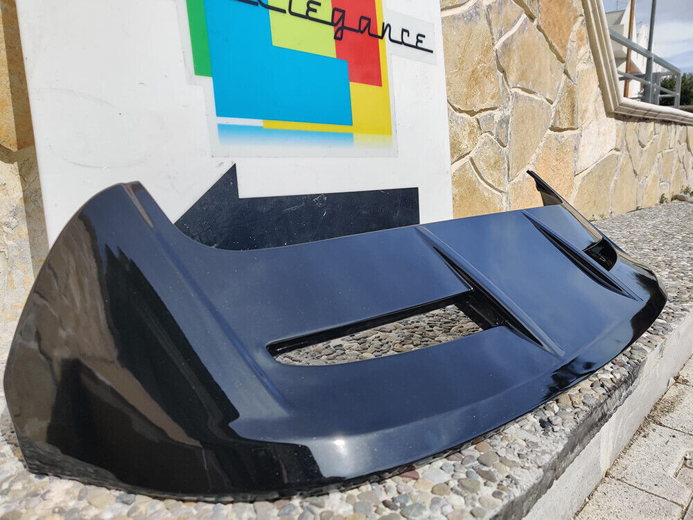 ROOF SPOILER SUITABLE FOR FORD FIESTA MK7 2008-2017 ST LOOK GLOSSY BLACK + 3RD STOP