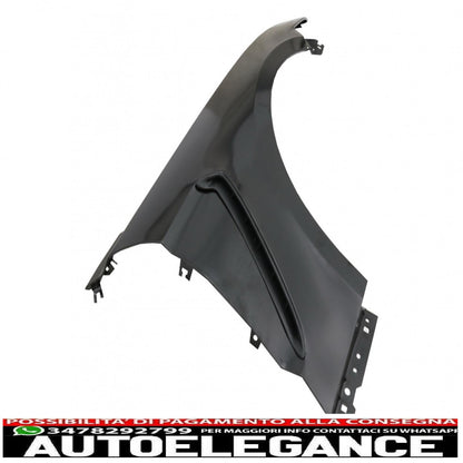 parafanghi anteriori adatti per ford mustang mk6 vi sesta generazione (2015-2017) design gt350