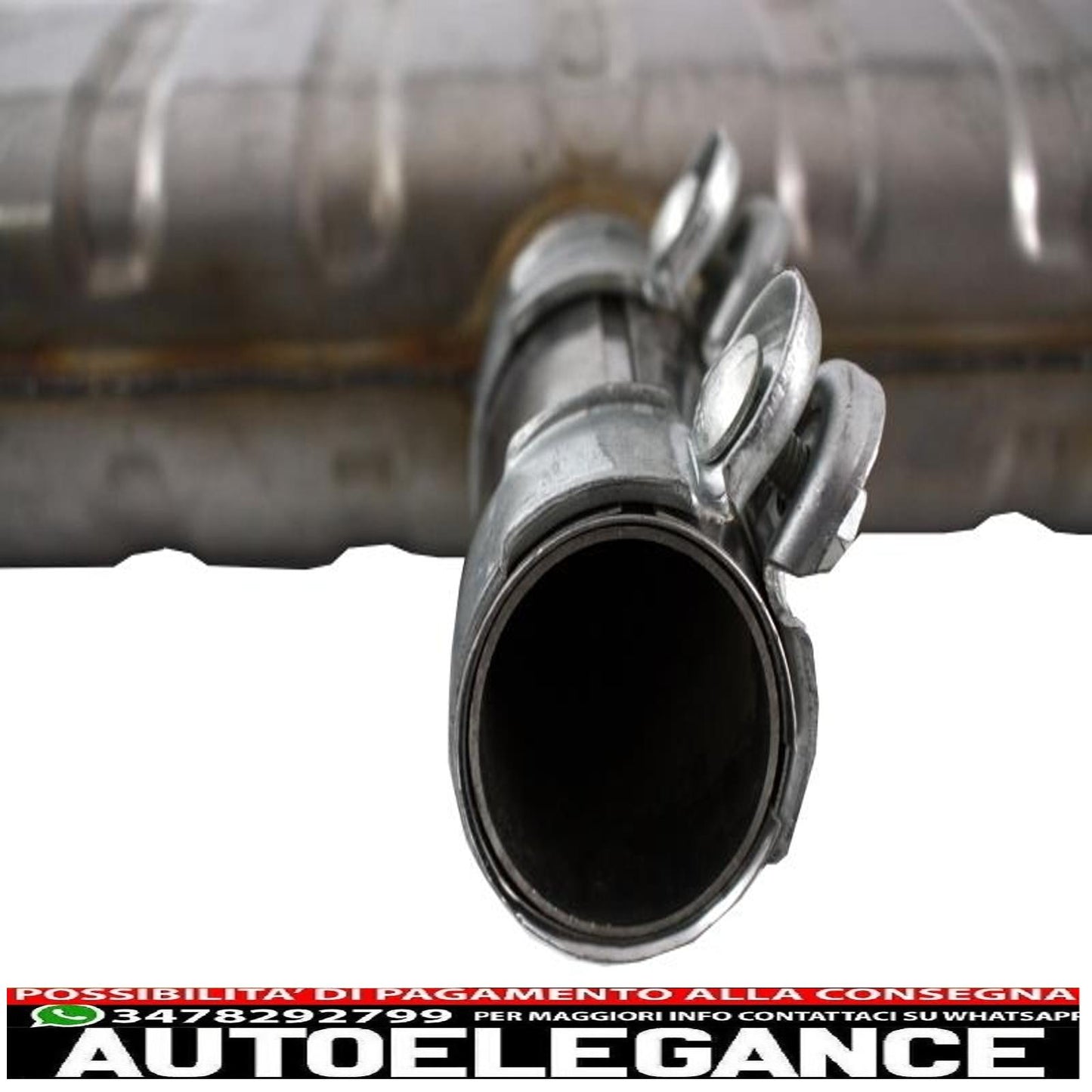 complete exhaust system suitable for audi a3 8v hatchback sportback coupe (2012-2019) s3 design 