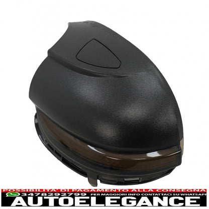 Dynamic LED Mirror Indicator Suitable for VW Golf 6 Hatchback (2008-2013) Touran (2010-2015) Smoke 