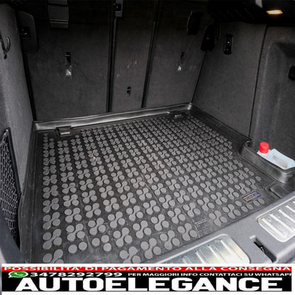 Black rubber trunk mat suitable for bmw x4 (f26) (2014-2018)