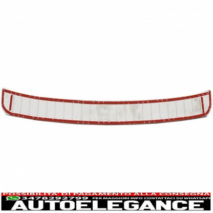kit protezione paraurti posteriore battitacco pedana copertura in alluminio adatto per bmw x1 e84 lci (2012-2014)
