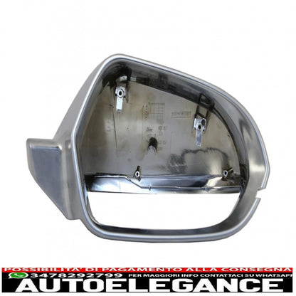 alloggiamento completo calotte specchietti adatti per audi a6 4g c7 (2011-2018) limousine avant estinzione alluminio rs6 design AUTOELEGANCERICAMBI