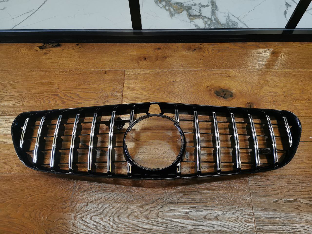 GRIGLIA ADATTA PER MERCEDES CLASSE S COUPE CABRIO W217 14-17 S63 S65 CROMATA