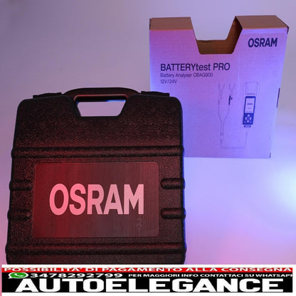 osram tester batteria analizzatore pro obattg900