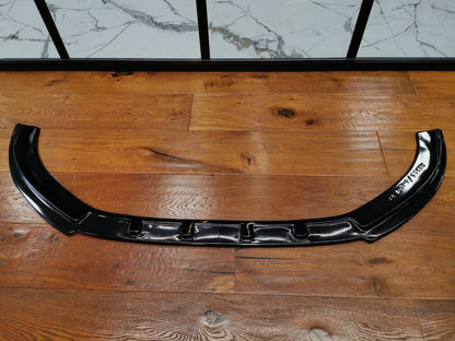 SPLITTER ADATTO PER AUDI A3 8V 2012-2016 S3 SLINE LOOK NERO LUCIDO