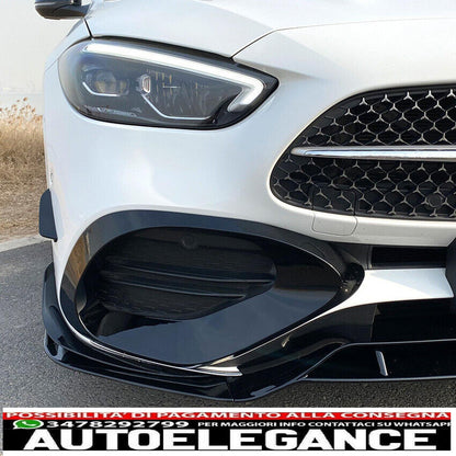 spoiler anteriore labbro spoiler aero adatto per w206 s206 classe c amg line-mostra il titolo originaletesto originalefrontspoiler spoilerlippe spoiler aero passend für w206 s206 c-klasse amg line