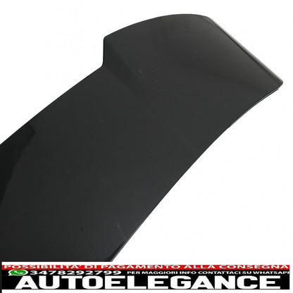 roof spoiler suitable for audi a6 avant facelift 4g c7 (2015-2018) piano black