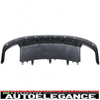 Diffusore d'aria per mantovana paraurti posteriore adatto per audi a7 4g facelift (2015-2018) solo design s7 paraurti standard