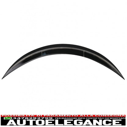 trunk spoiler suitable for tesla model 3 (2017-up) gloss black