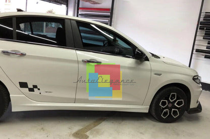 FIAT TIPO HATCHBACK SALOON SW SIDE SKIRTS ABS SPORTY LOOK UNDER DOOR