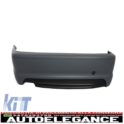 complete body kit suitable for bmw e46 98-05 3 series coupe/cabrio m-technik design with m-power exhaust silencer