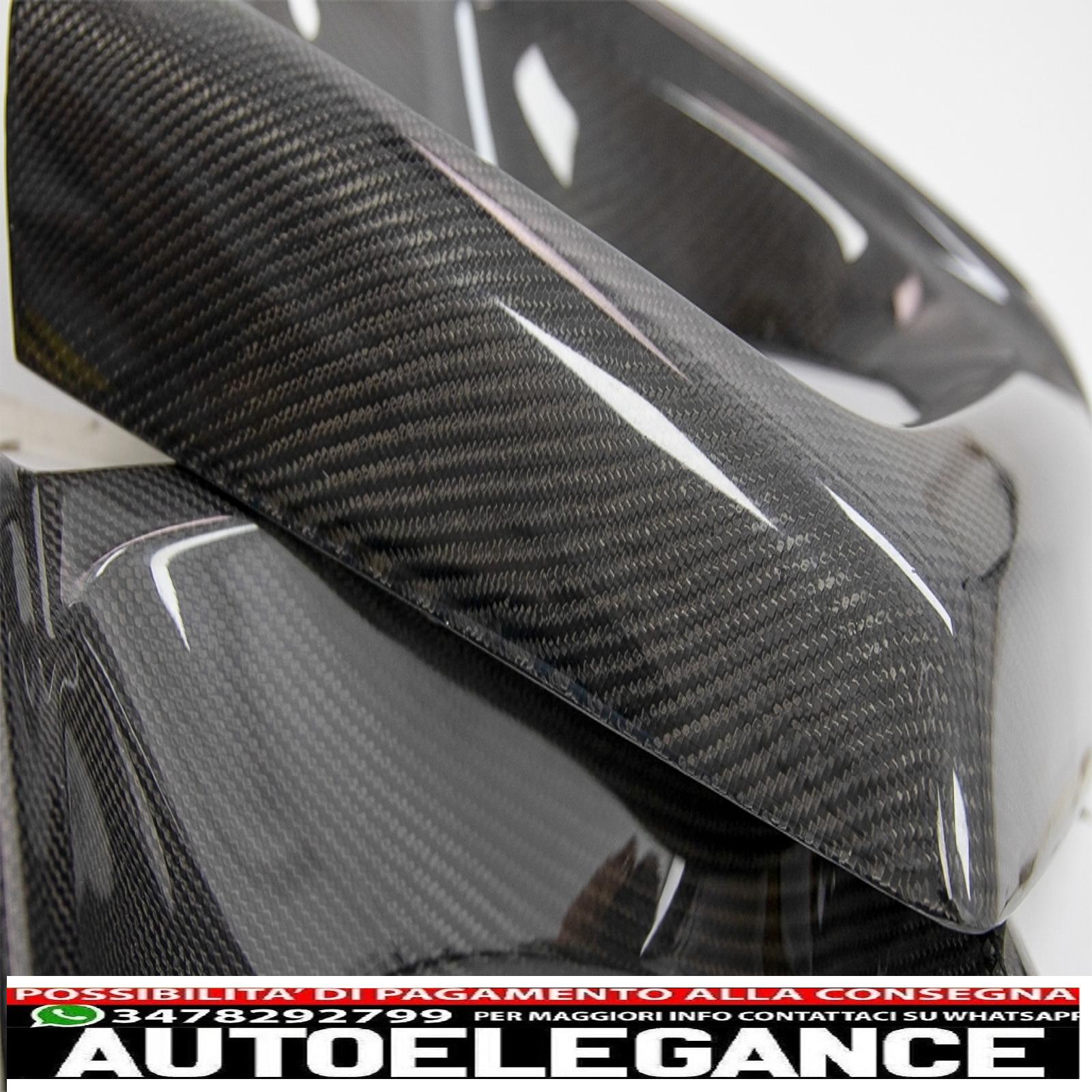 Copri fari in fibra di carbonio adatti per mercedes classe g w463 (1989-2018) design g65 AUTOELEGANCERICAMBI