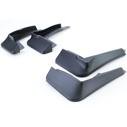 Mudflaps set front and rear black for VW Golf 8 with R-Line from 19