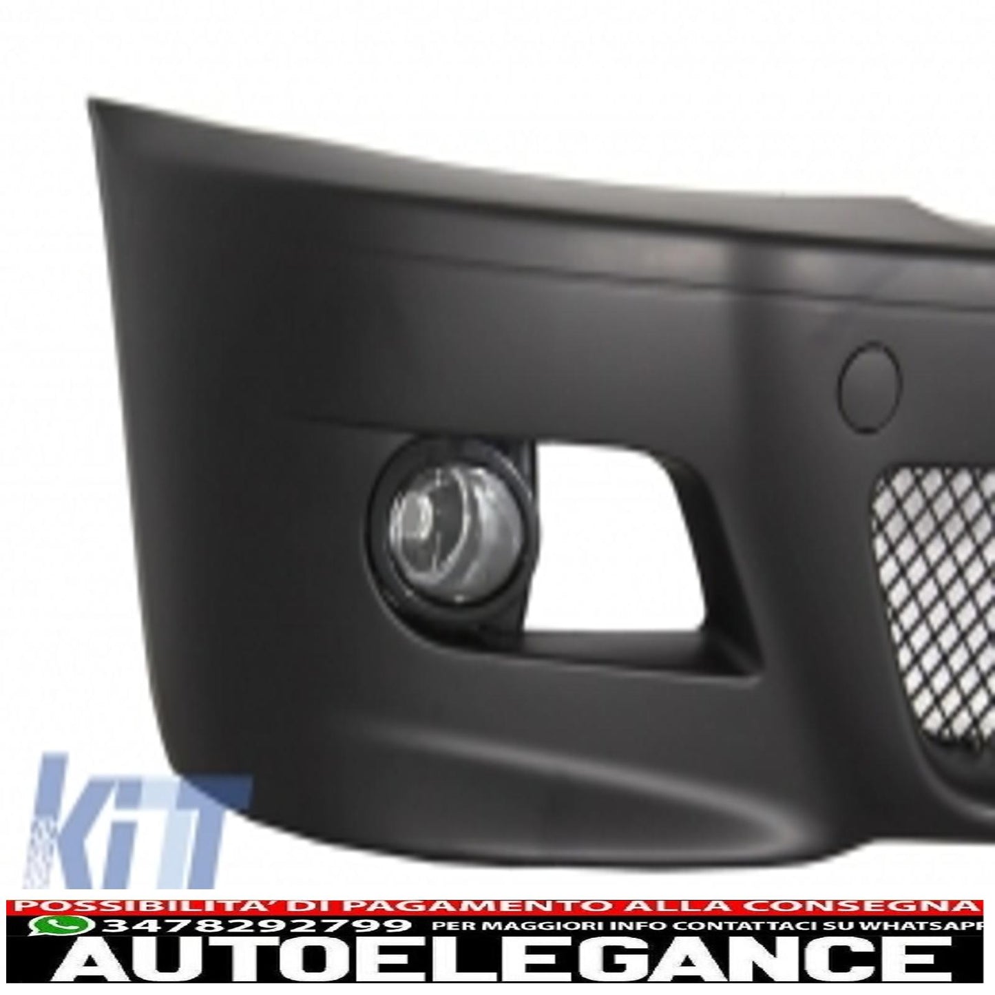 front bumper suitable for bmw 3 series e46 coupe/cabrio/sedat/station wagon (1998-2004) m3 design with front bumper splitter csl design carbon