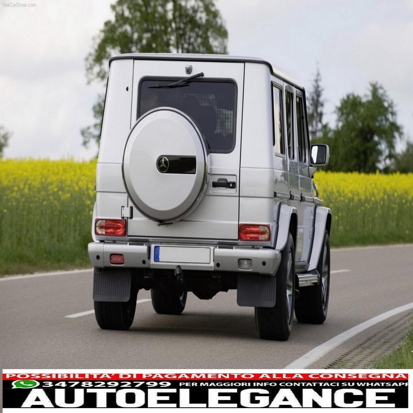 Rear Mud Flap Apron Suitable for Mercedes G-Class W463 W461 (1989-2017) 