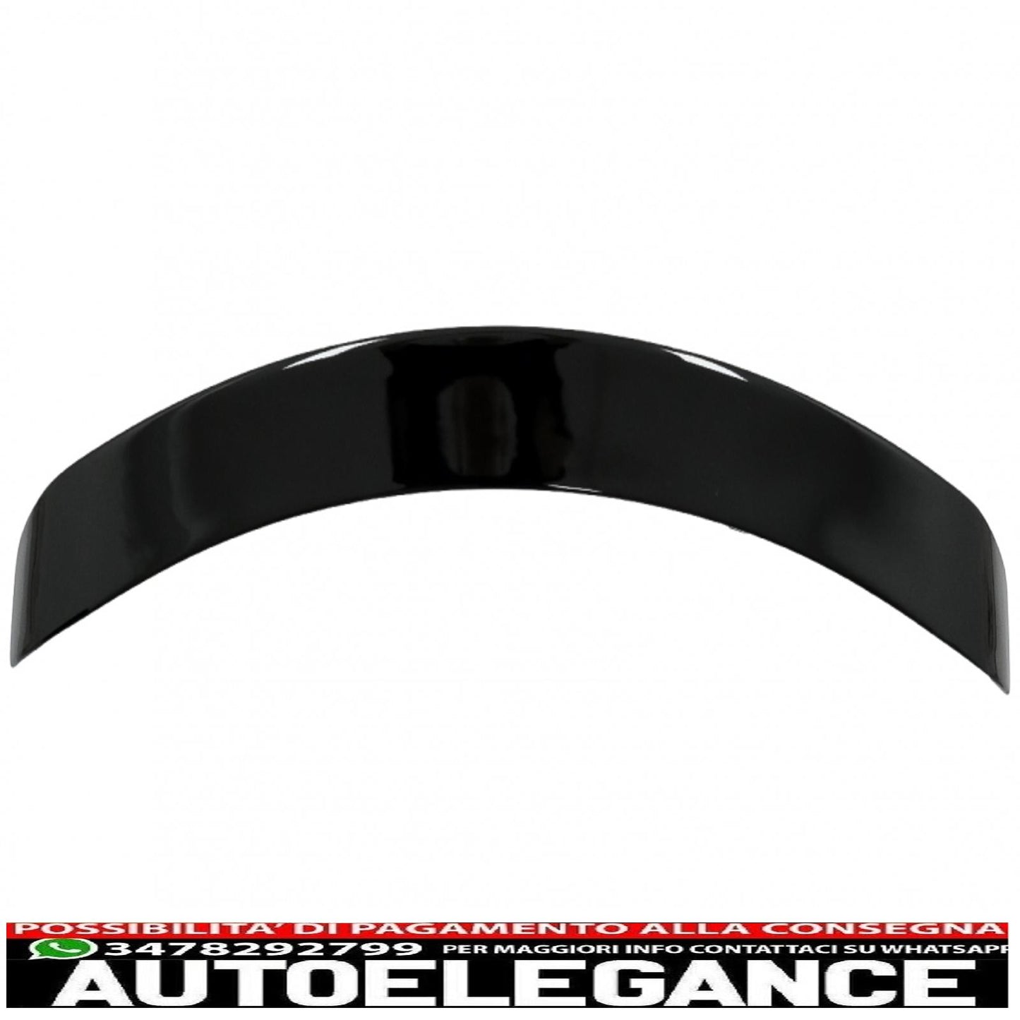 Trunk Spoiler Suitable for Mercedes Cla Coupe C118 (2019-up) Aerodynamic Package Piano Black 