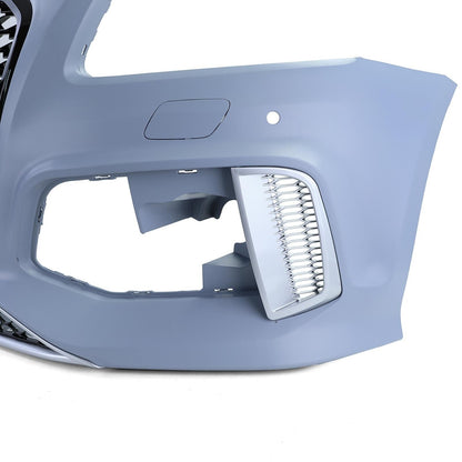 Front Bumper + Grille Without Emblem Black Fit For Audi Q5 8R 2012-2016