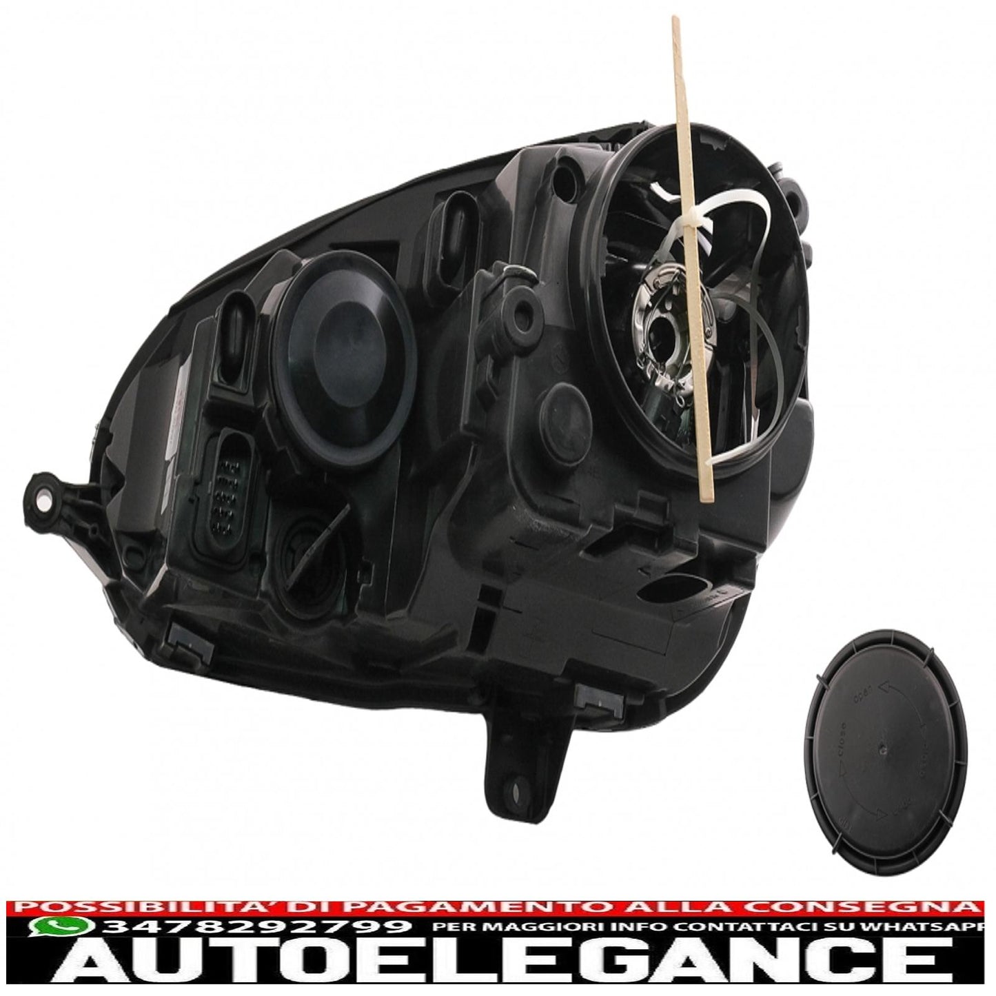 xenon look right headlights suitable for vw golf 5 v mk5 (2003-2007) jetta (2005-2010) gti r32 chrome edition 