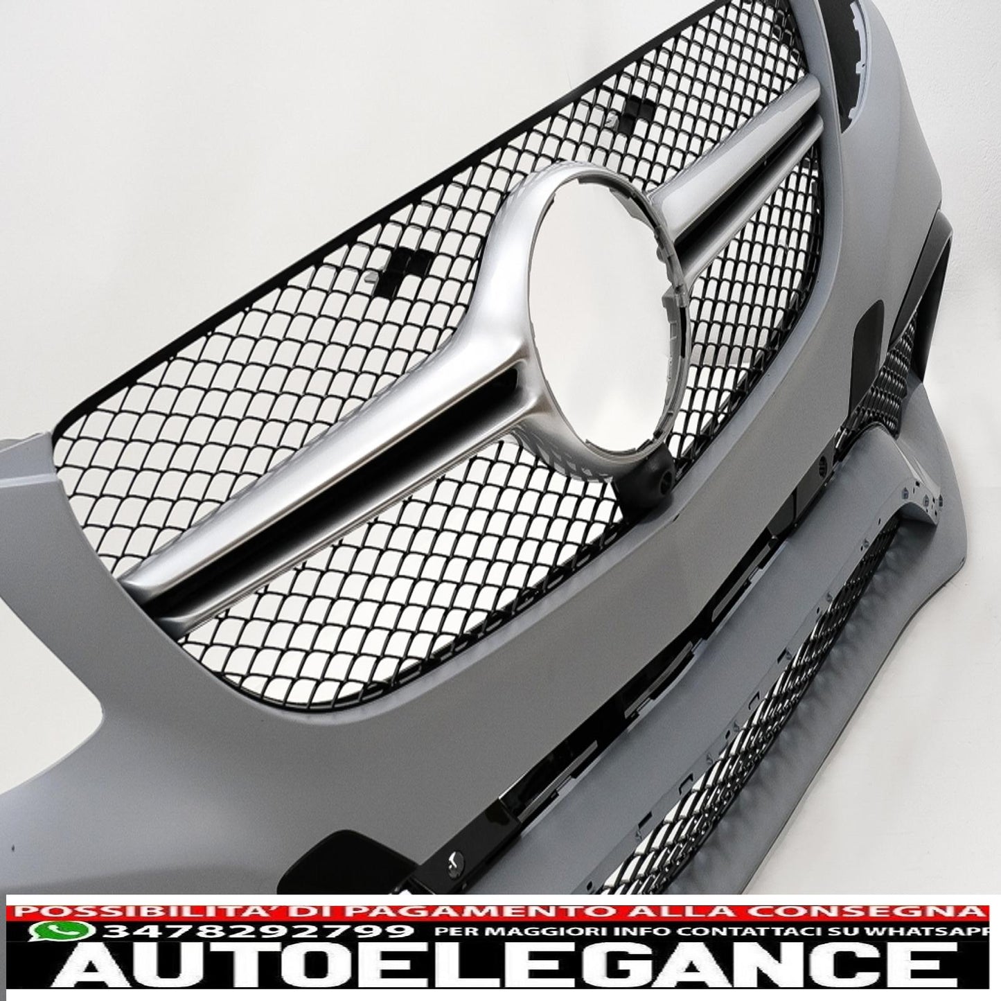 paraurti anteriore adatto a mercedes gle coupe c292 (2015-2019) design gle63