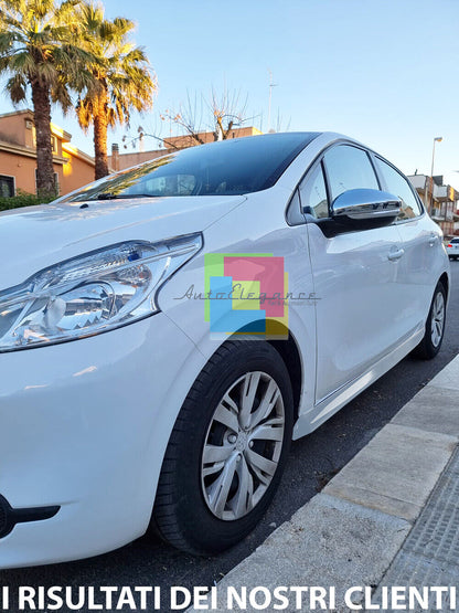 MINIGONNE ADATTE A PEUGEOT 208 SPOILER ABS DESIGN SPORT SOTTO PORTA ..-