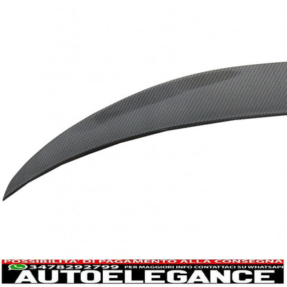 Trunk lid spoiler suitable for BMW 3 Series F30 (2010 onwards) Carbon film in M3 design 
