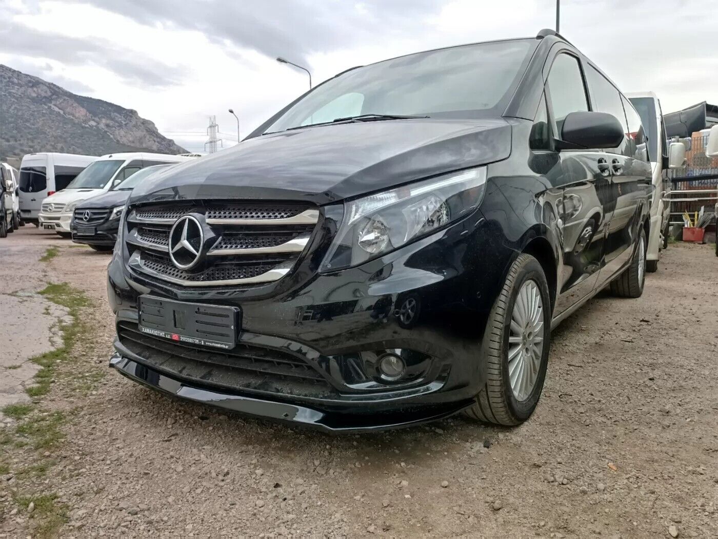 Front splitter suitable for Mercedes Vito W447 (2014-) 