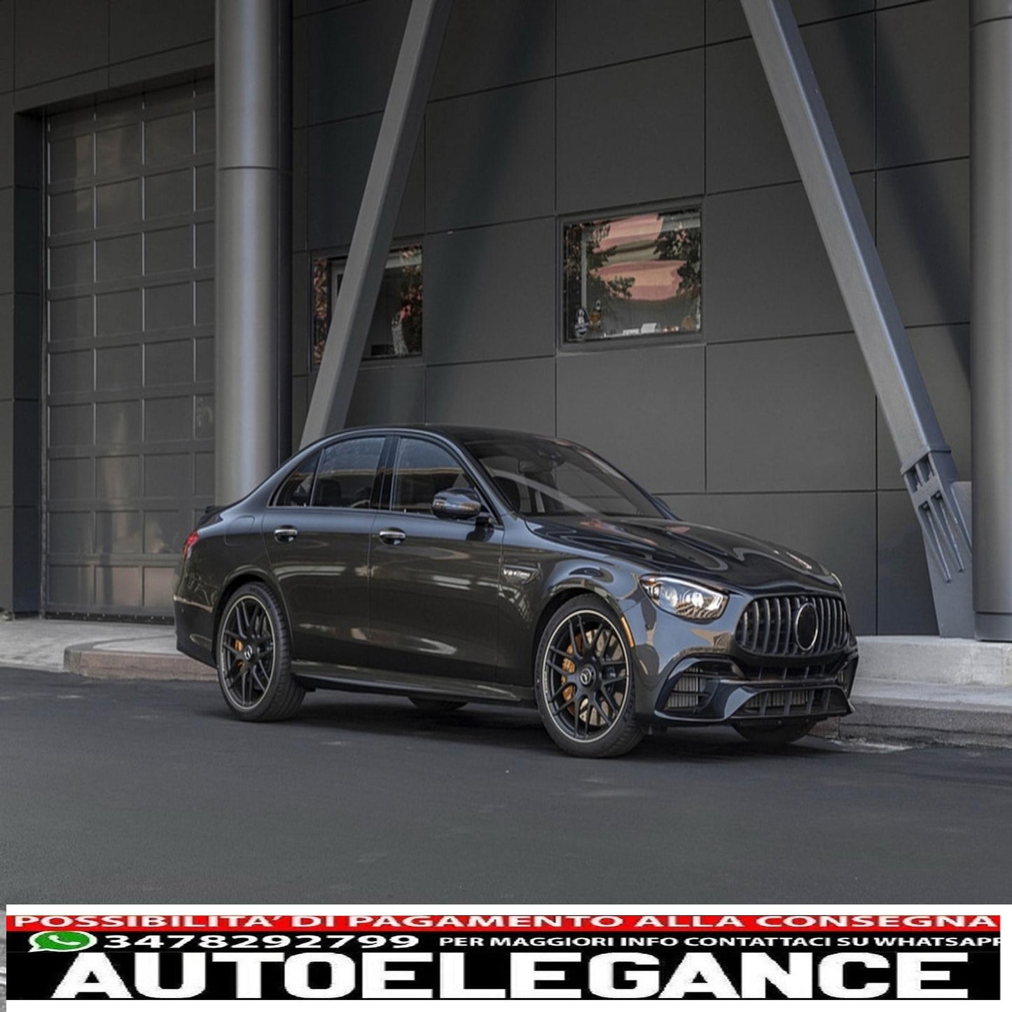 griglia centrale adatta per mercedes classe e facelift w213 s213 c238 a238 sport line (2020-up) gt-r design panamericana cromata