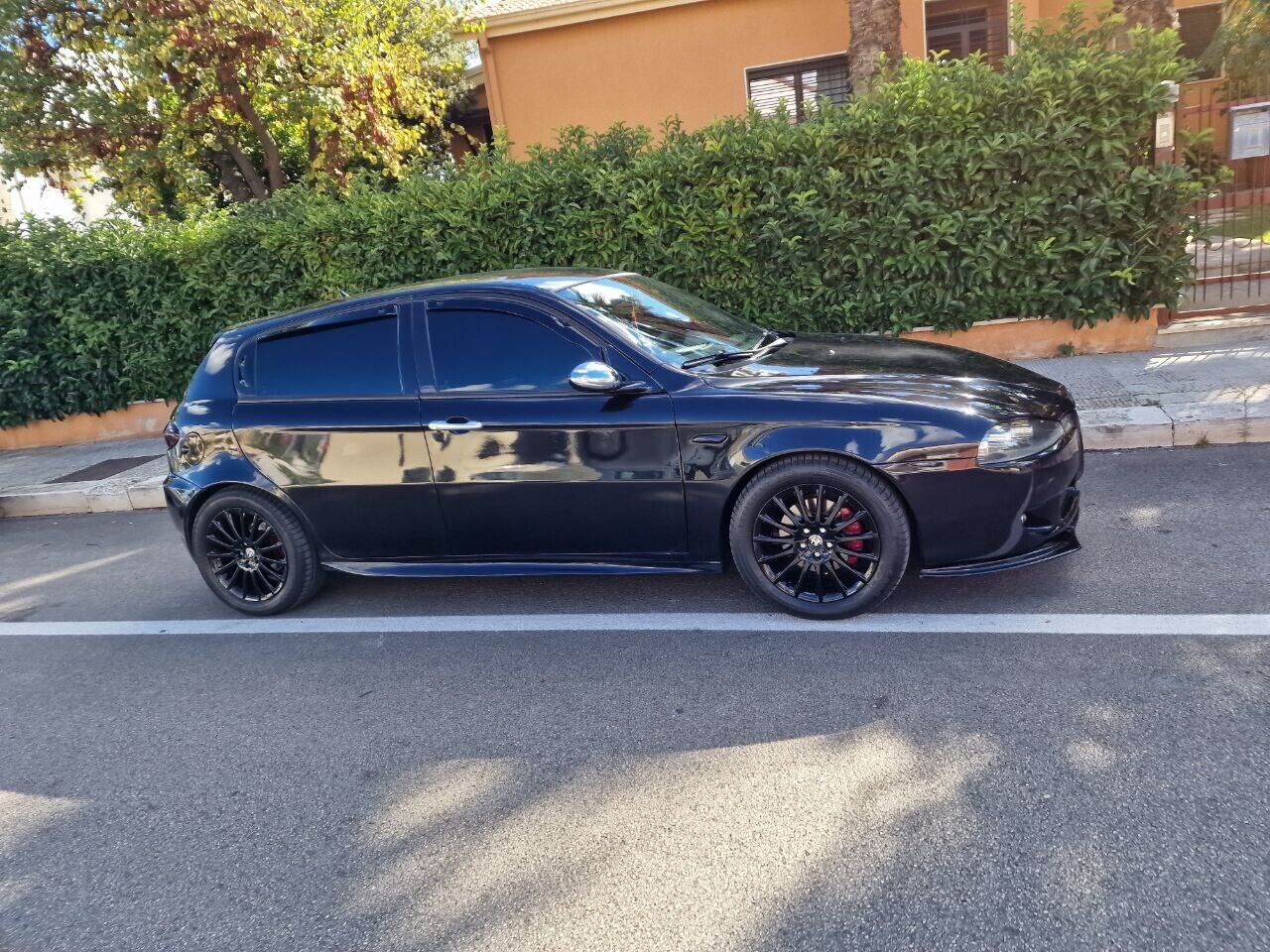 ALFA ROMEO 147 3 5 PORTE MINIGONNE LATERALI ABS LOOK SPORTIVO SOTTO PORTA 0035 AUTOELEGANCERICAMBI