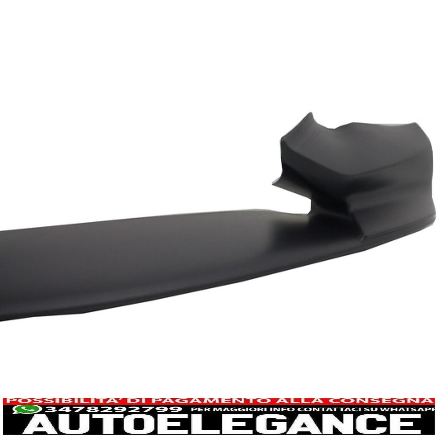 Front bumper spoiler lip suitable for bmw 5 series f10 f11 sedan touring (2011-2017) with m-performance sport m550 design side grilles