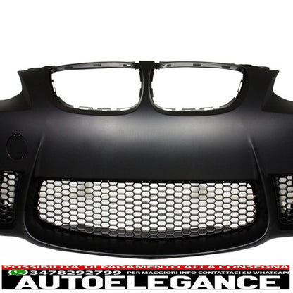 paraurti anteriore con fendinebbia proiettori e minigonne laterali adatto per bmw serie 3 e92 e93 (2006-2009) m3 look