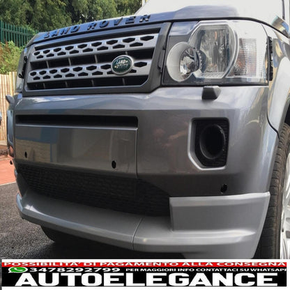 Front Bumper Dynamic Lower Spoiler Fit For Land Rover Freelander 2 L359 Facelift (2011-2014)