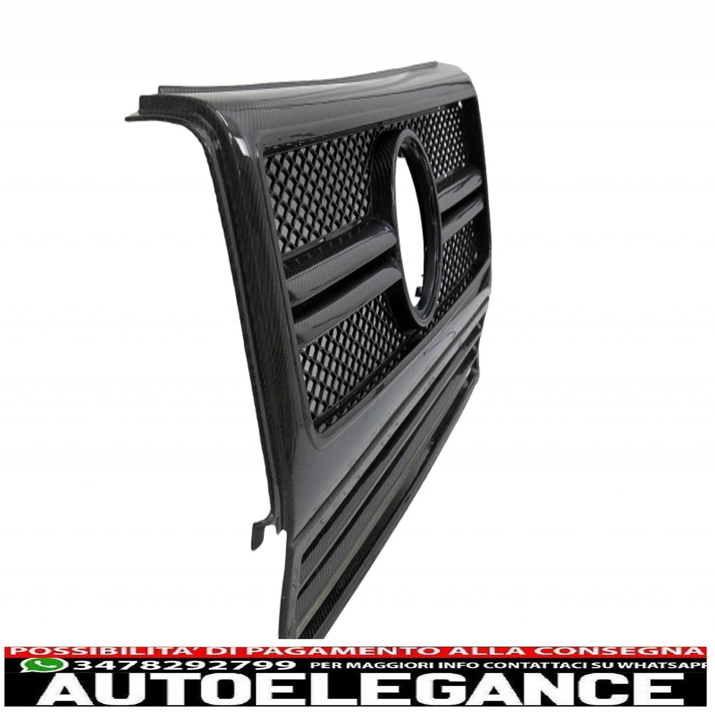 real carbon front parts suitable for mercedes g-class w463 amg (1990-2014) g65 design grille headlights spoiler covers 