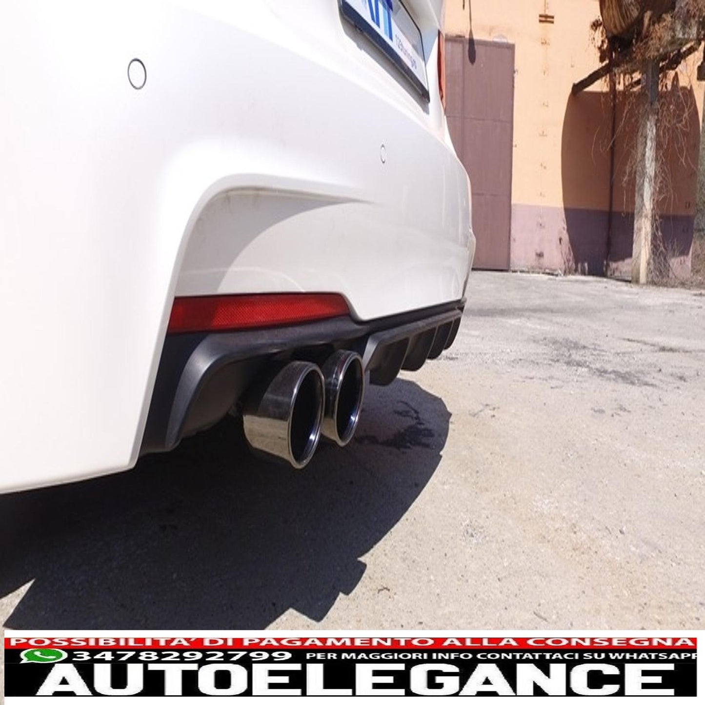 quad exhaust muffler tips fit for bmw 3 series e46 e90 e92 e93 f30 f31 4 series f32 f33 f36 5 series e60 f10 f11 g30 6 series f06 f12 f13 m3 m5 m-power design