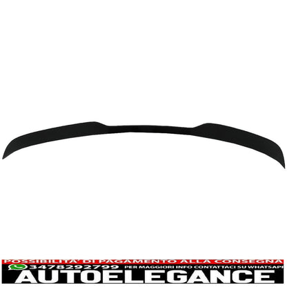 Spoiler sul tetto aggiuntivo per Audi A6 C7 4G Avant 2011-2015 Nero lucido