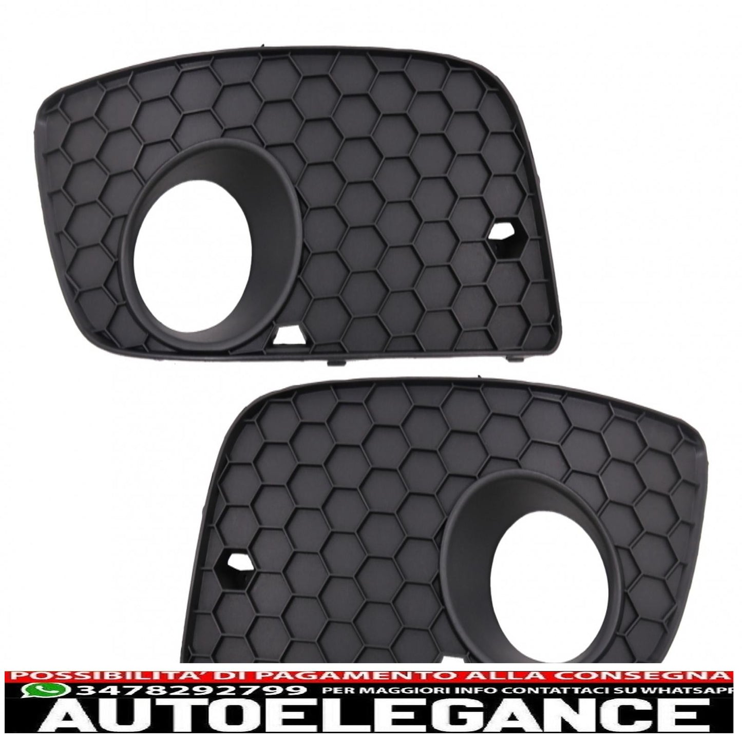 ricambi griglie adatte per paraurti anteriore gti design vw golf 5 v mk5 (2003-2007)