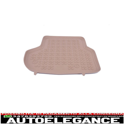 Beige rubber mat suitable for BMW 5 Series F10 F11 2013+