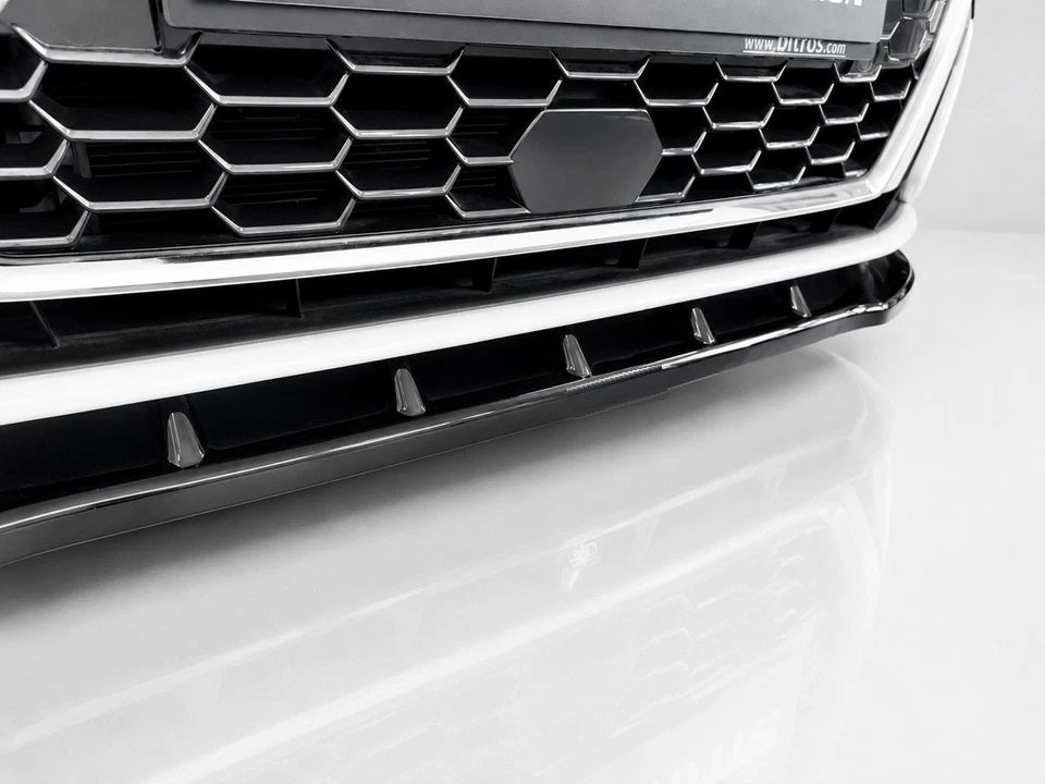 👉Splitter anteriore per Audi S3/A3 S-Line 8Y (2020-2024) ABS nero lucido-👈