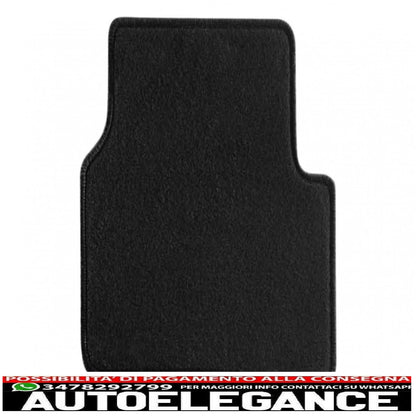 Graphite carpet mat suitable for vw passat all models 2007-10/2010, passat all models 11/2010-10/2014, cc 02/2012-11/2016