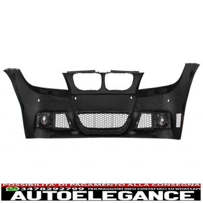 body kit suitable for bmw 3 series e90 lci limousine (2008-2011) m-technik design with front bumper spoiler
