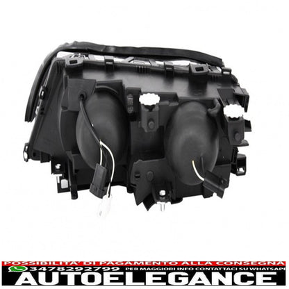 front bumper design m-tech ii without fog lights angel eye headlights suitable for bmw 3 series e46 coupe cabrio 1992-2002 
