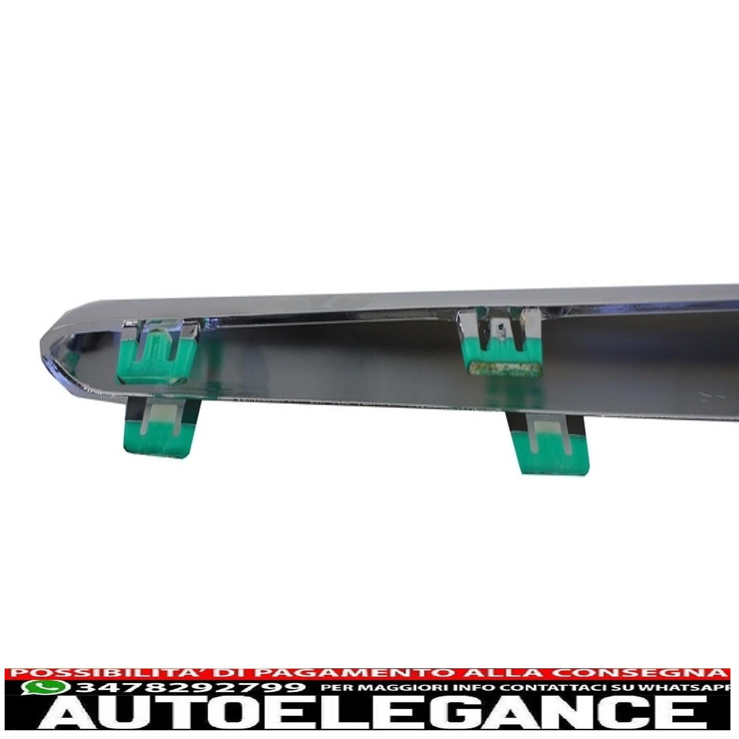 Chrome parts side skirt moldings suitable for mercedes s class w222 (2013-2020) s65 s63 design 