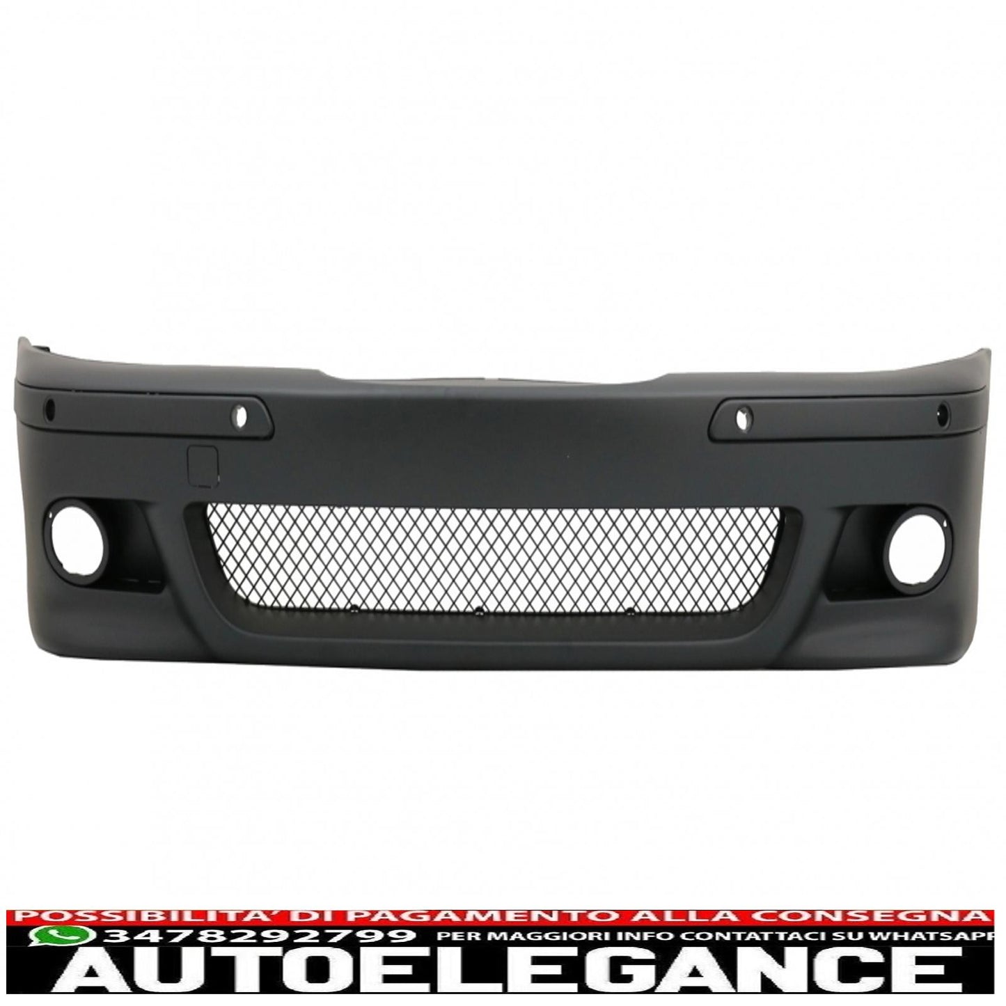 body kit suitable for bmw 5 series e39 (1997-2003) with fog lights and central grilles m5 design