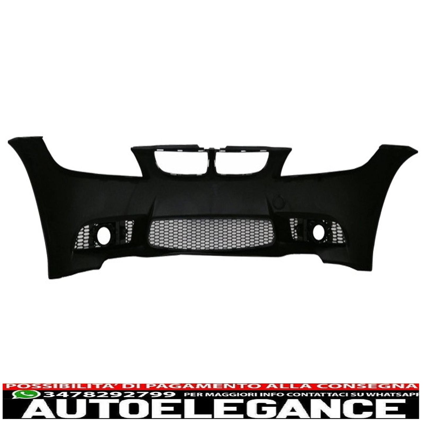 front bumper suitable for bmw 3 series e90 sedan e91 touring non lci (2004-2008) and m3 design front fenders
