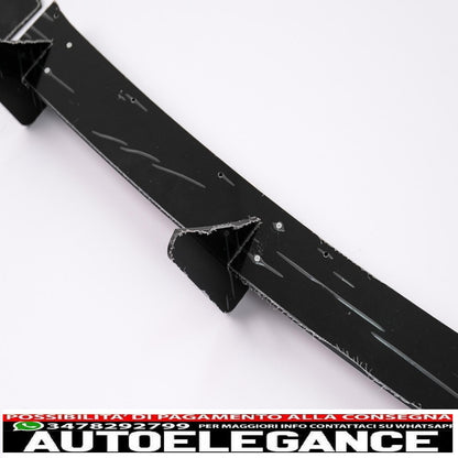 Estensione paraurti posteriore per diffusore adatta per Seat leon mk3 5f hatchback (2012-2016)