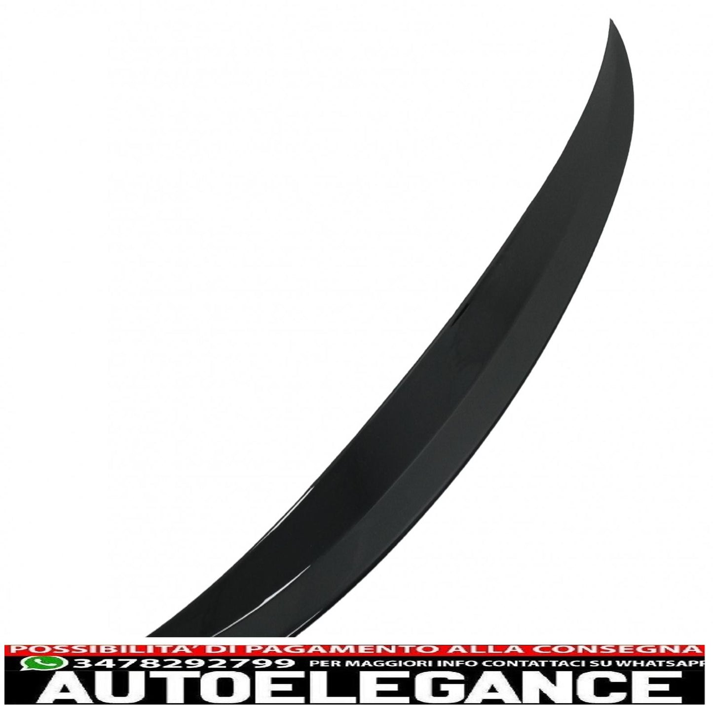 Boot Lid Spoiler Suitable for Mercedes Gla H247 (2020 onwards) Piano Black