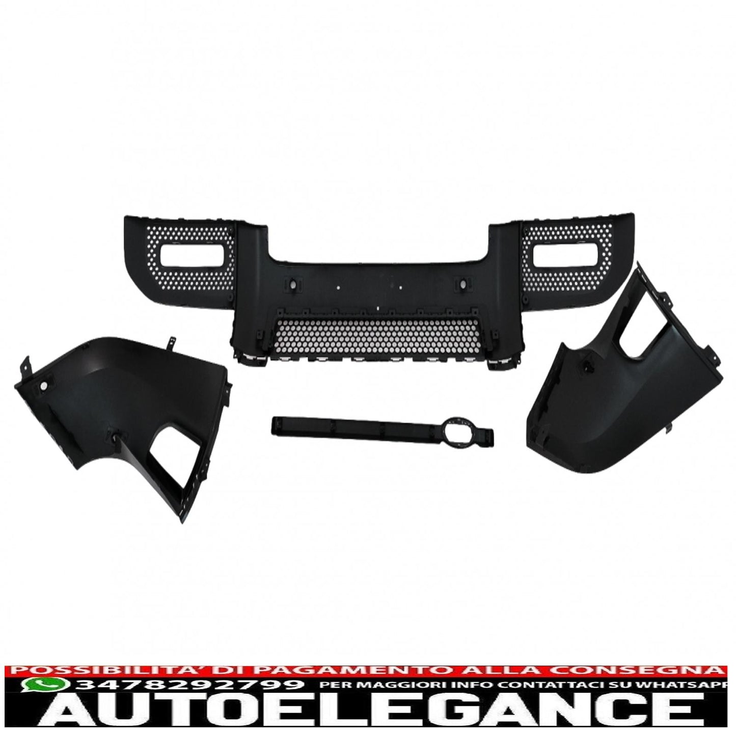 body kit suitable for Land Rover Defender Suv L663 (2019 onwards) piano black 