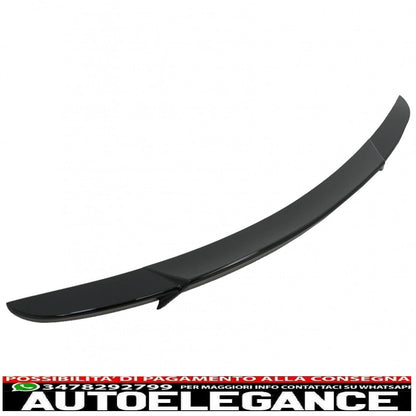 Boot Spoiler Suitable for Mercedes C-Class W206 Limousine (2021 onwards) Piano Black