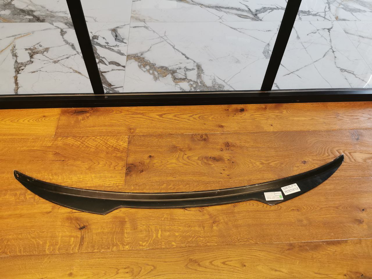 BOOT WING SPOILER SUITABLE FOR AUDI A5 F5 2016+ GLOSSY BLACK SPORTY DESIGN