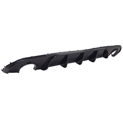 DIFFUSORE POSTERIORE ADATTO PER BMW SERIE 4 G26 GRAN COUPE' LOOK NERO LUCIDO